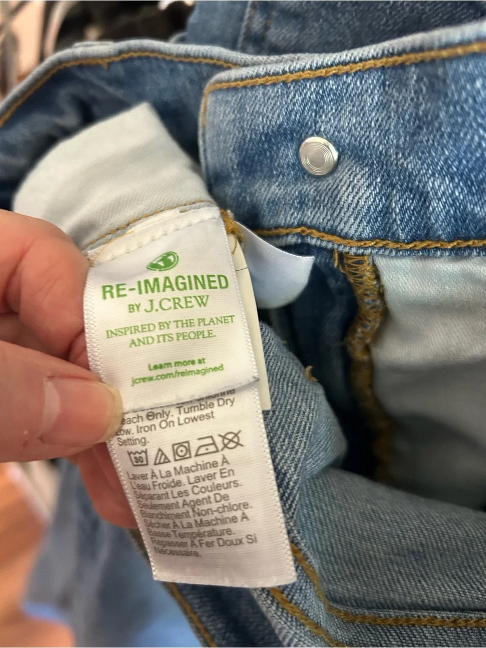 J Crew Women's Slim Boyfriend Jeans in Blue